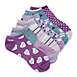 Muk Luks Women's 6 pack Printed Ankle Socks, Front