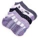 Muk Luks Women's 6 pack Printed Ankle Socks, Front