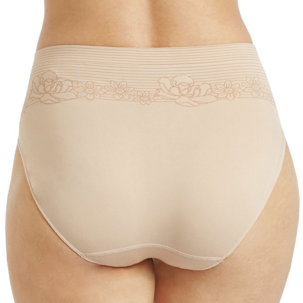 Briefs Women Soft Cotton Underwear With Zipper Pocket Solid Comfortable  Panties