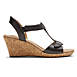 Rockport Women's Blanca T-Strap Leather Wedge Sandals, alternative image