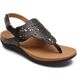 Rockport Women's Ridge Circle Cutout Slingback Leather Sandals, Front