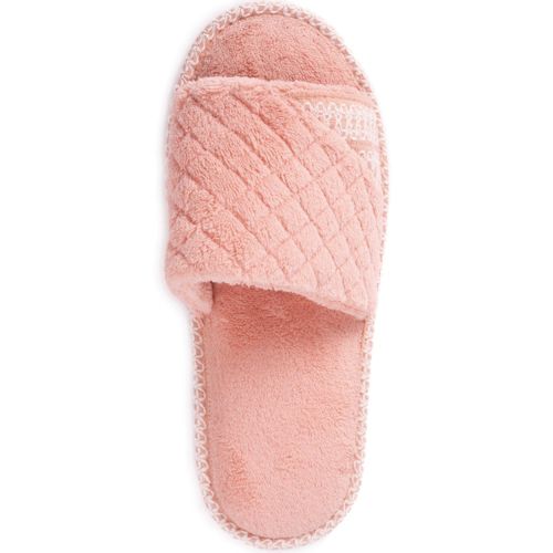 Open toe best sale scuff slippers