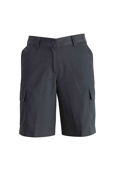Edwards Garment Women's Extended Plus Size Uniform Utility Chino Cargo Shorts