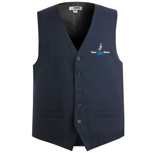 Edwards Garment Men's Big Custom Logo Essential Vest