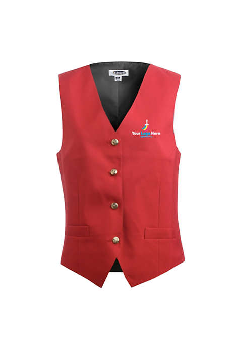Edwards Garment Women's Regular Custom Logo Essential Vest