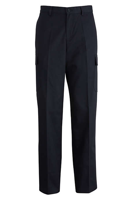 H-41,Bottom Retro Cotton Men Bottom Long Male Classic Business Casual Black1 Trousers India.W-28 L