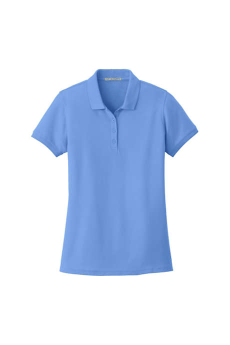 Port Authority Women's Plus Size Classic Custom Logo Pique Polo Shirt