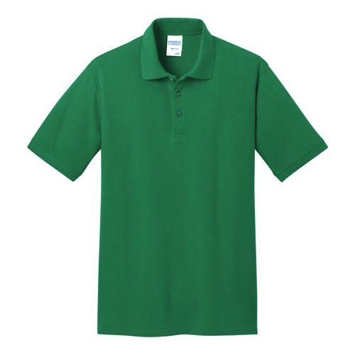 Port & Company Men's Regular Embroidered Logo Core Pique Polo Shirt