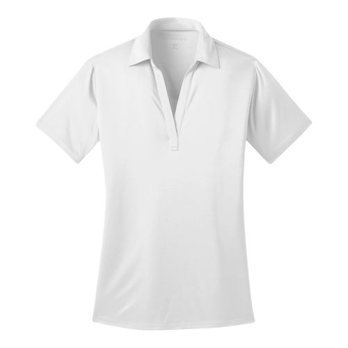 Port Authority Women's Plus Size Embroidered Silk Touch Performance Polo Shirt