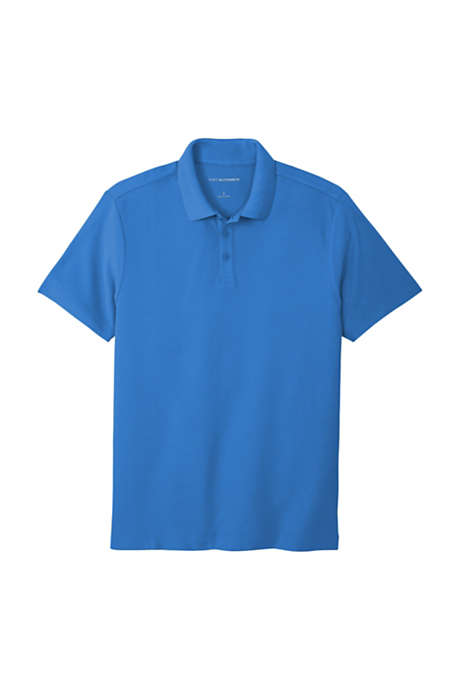 Port Authority Men's Big Custom Logo SuperPro React Polo Shirt