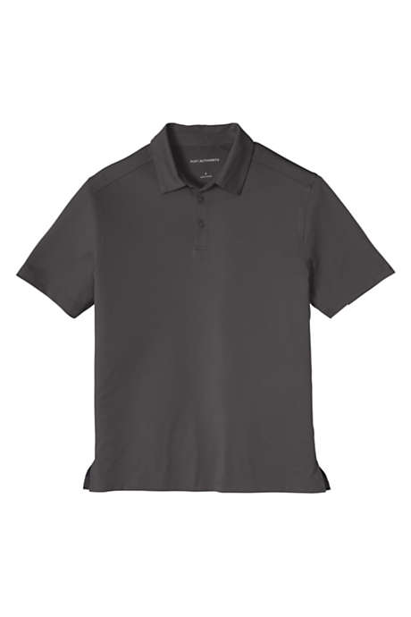 Port Authority Men's Regular Embroidered Logo Polyester Stretch Polo Shirt
