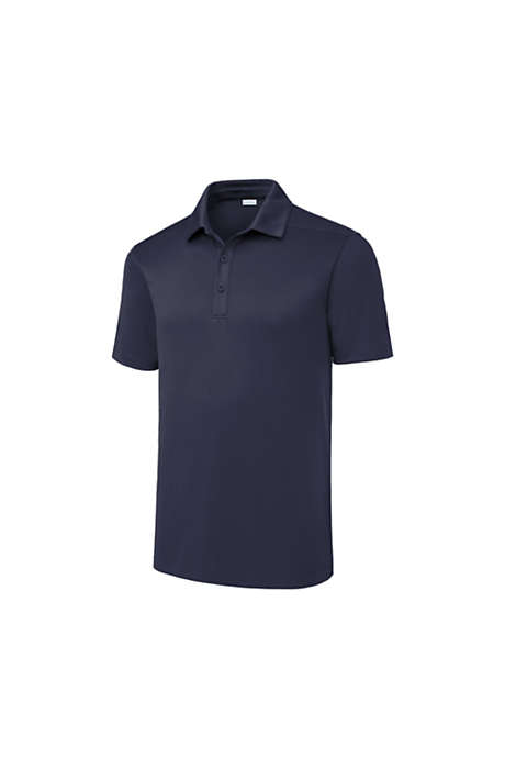 Sport-Tek Men's Big Custom Logo Posi-UV Pro Wicking Polo Shirt
