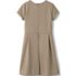 School Uniform Girls Short Sleeve Ponte Dress Top of Knee, Back