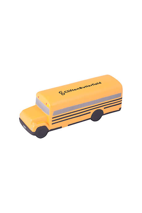 School Bus Custom Logo Stress Reliever