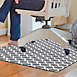 Bungalow Flooring Chain Link Desk Chair Floor Mat, alternative image
