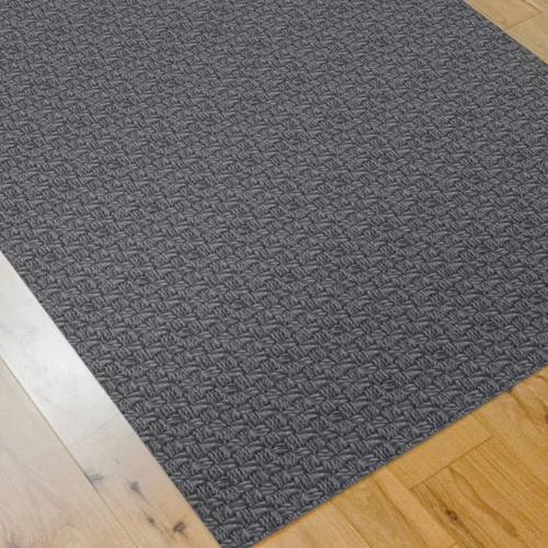 Matterly Richmond Weave Desk Chair Floor Mat, Front