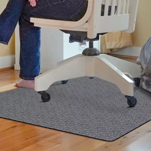 Matterly Richmond Weave Desk Chair Floor Mat, alternative image