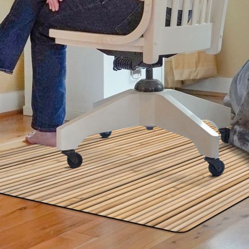 Chair mats for on sale hardwood floors