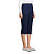 Women's Sport Knit Denim High Rise Elastic Waist Pull On Capri Pants, alternative image
