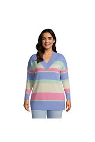 Rakkiss Womens Knit Tunic Tops Ladies Plus Size Casual Long Sleeve Twist Knot Waffle Blouse V Neck Loose Shirts S-XXXL