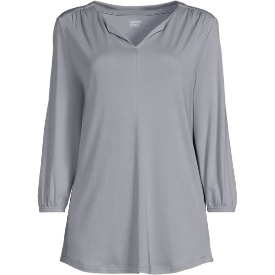 Womens Gray Tunic Tops | Lands' End