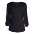 Women's Supima Micro Modal 3/4 Sleeve Split Neck Tunic, Front