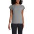 Women's Short Sleeve Crepe Tulip Sleeve Blouse, Front