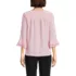 Women's 3/4 Flutter Sleeve Crepe Blouse, Back