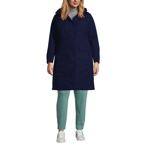 Lands end on sale raincoats plus size