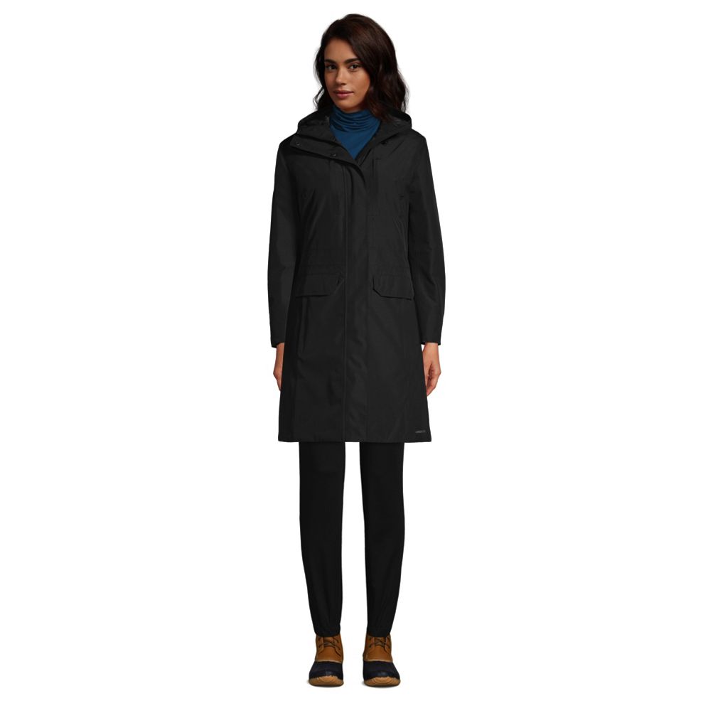 Women's fitted 2024 raincoat with hood