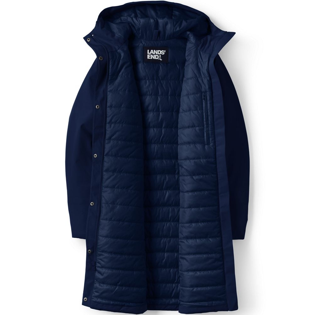 Women s Waterproof Insulated Raincoat Lands End