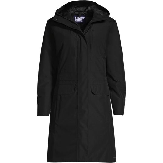 Lands end womens rain coats deals