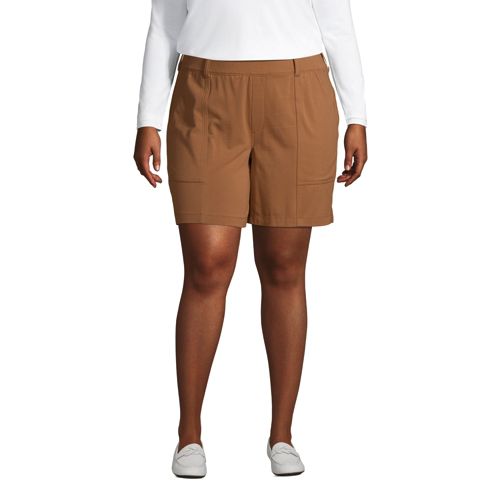 Bermuda Shorts Women Plus Size Knee Length Cotton Hiking Shorts