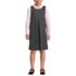 Girls Ponte Pleat Jumper Top of Knee, Front