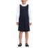 School Uniform Girls Ponte Pleat Jumper Top of Knee, Front