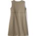 School Uniform Girls Ponte Pleat Jumper Top of Knee, Back