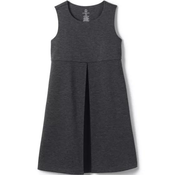 Girls Ponte Pleat Jumper Top of Knee - primary