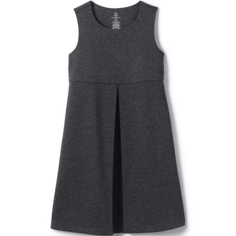 Toddler Girls Ponte Pleat Jumper, Front