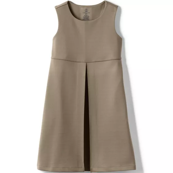 Girls Ponte Pleat Jumper Top of Knee - primary