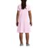 School Uniform Girls Short Sleeve Mesh Polo Dress at the Knee, Back