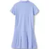 Girls Short Sleeve Mesh Polo Dress at the Knee, Back