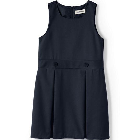 Blue Dresses School Uniform | Lands' End
