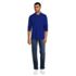 Men's Comfort First Long Sleeve Mesh Pique Polo Shirt, alternative image