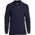 Men's Comfort First Long Sleeve Mesh Pique Polo Shirt, Front
