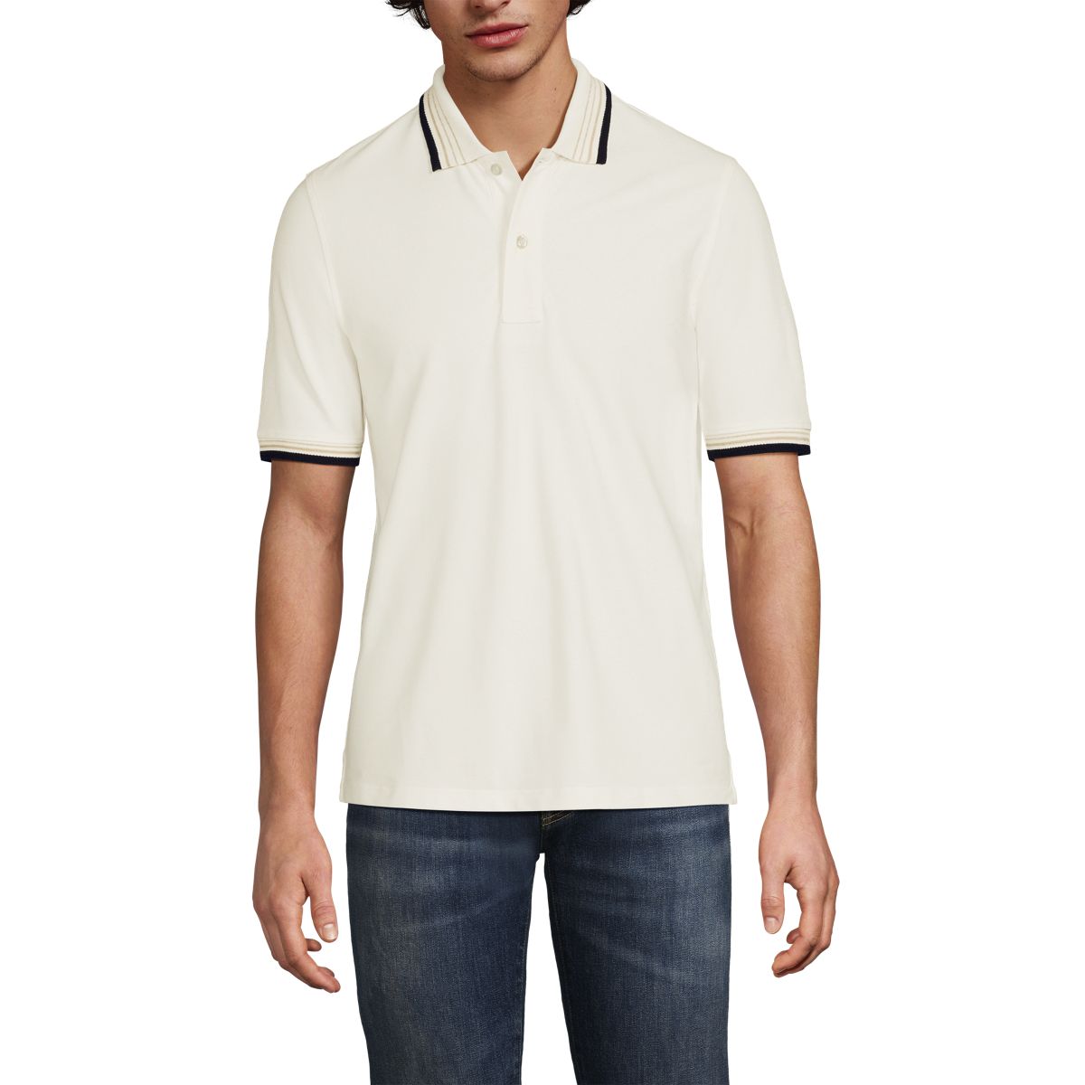 Men's Short Sleeve Comfort-First Mesh Polo Shirt