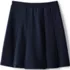 Girls Ponte Pleat Skirt Top of Knee, Back