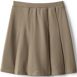 School Uniform Girls Ponte Pleat Skirt at the Knee, Back