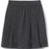 Girls Ponte Pleat Skirt at the Knee, Front