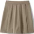 School Uniform Girls Ponte Pleat Skirt Top of Knee, Front
