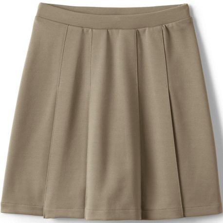 School Uniform Girls Ponte Pleat Skirt at the Knee - image 0